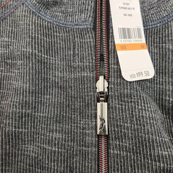 NWT Tommy Bahama Flipsider Half Zip Men's Size Small Reversible - Picture 9 of 15